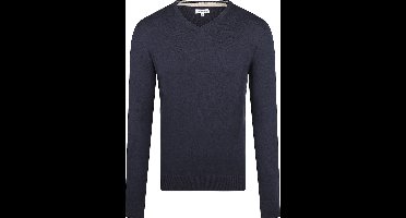 McGregor Trui Merinowol V-Hals Navy - Maat M - Heren - Pullovers