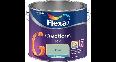 Flexa - Creations Lak Zijdeglans - Green - Mengverf - 2.5 L