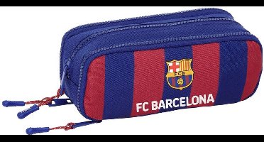 Safta F.c Barcelona Drop-down Triple Etui Blauw Man