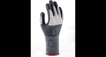 Handschoen Showa 381 grip nitril M grijs | 10 stuks