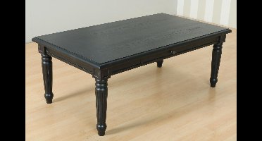 Amaretta salontafel met 2 lades, zwart .