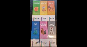 Hey Clay - Boetseerklei - Lucht Drogende Klei - Honden Set van 6