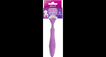 Wilkinson Sword - Xtreme 3 - My Intuition - Comfort - Cherry Blossom - Wegwerpscheermesje - 1 Stuk
