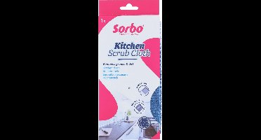 Sorbo Kitchen Scrub Cloth – Krasvrije Microvezeldoek – Voor Vet & Etensresten – Wasbaar