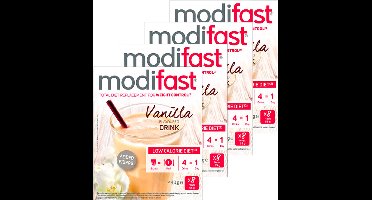 Modifast Intensive | Milkshake Vanille | 4 Stuks | 4 x 440 g