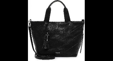 Tamaris Schoudertas Nele Shopper Black Zwart