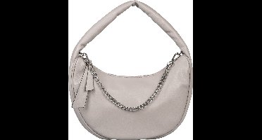 TOM TAILOR Schoudertas Ginny Banana Bag Light Grey Lichtgrijs