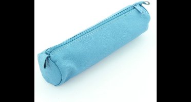 Alassio pennenetui - leer - turquoise - JU-43143