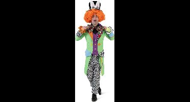 Mad Hatter slipjas kleurrijk