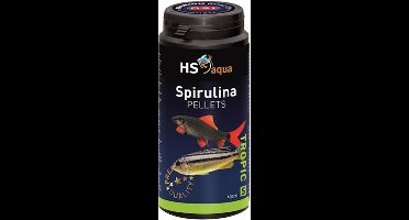 HS aqua Spirulina pellets - Voer voor kleine aquariumvissen - 400 ml