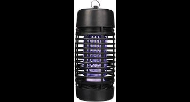 Perel Insectenverdelger, elektrisch, uv-led, spanningsrooster 1000 V, uitneembare opvangbak, 25 m², zwart