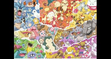 Ravensburger Pokémon - Adventure (1000 pieces) Puzzel - Multicolours