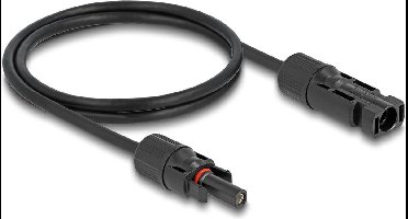 88228 - Cable - Plastic - Black - 4 mm² - MC4 - Male