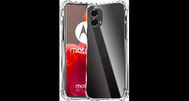 Hoesje geschikt voor Motorola Moto G85 - Shockproof Transparant Back Cover Case