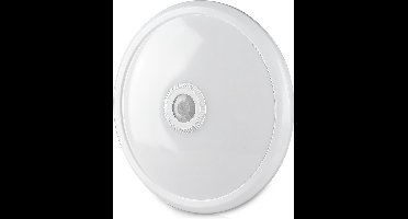 V-TAC VT-13-N LED Ronde Plafondlamp - Samsung - PIR Sensor - 290mm - IP20 - Wit - 12W - 900 Lumen - 4000K