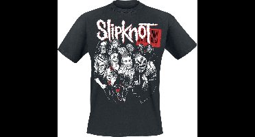 Slipknot Barcode Band Heren T-shirt - zwart - M