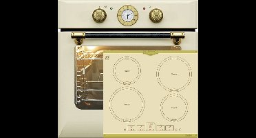 Kaiser Inbouwoven EH 6432 ElfBE Eco 68 L, 60 cm+KCT 6195 IElfEm inductiekookplaat 60cm