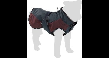 Flamingo Hondenjas Eisberg Bordeaux / Donkerblauw Winterjas 50cm