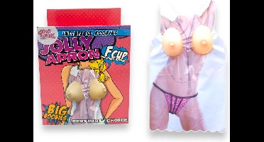 Grappige Keukenschort met Opblaasbare Boezem