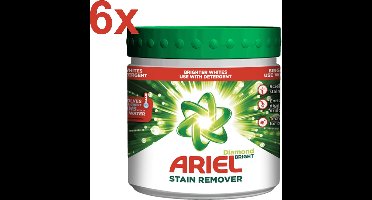 Ariel - Diamond Bright - Vlekverwijderaar voor Witte Was - 6x 500 gram - Voordeelverpakking