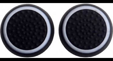 Scoby - Thumb Grips - Gripjes voor Controller - Pro Gaming Set - Gaming Gear - 1 Paar - Wit/Zwart