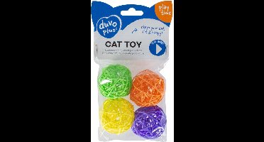 Duvo+ Multi Wijnstok Ballen 4 Stuks M - 5x5x5cm