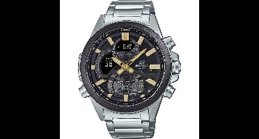 Casio Edifice ECB-30DB-1A9EF Horloge - Staal - Zilverkleurig - Ø 46 mm