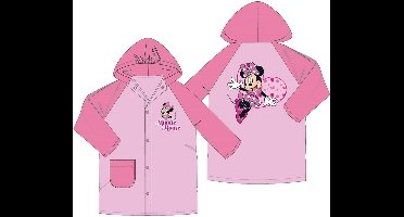 Regenjas Minnie Mouse - Roze- Maat 116