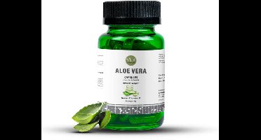 Vanan Aloe Vera Capsules 60 stuks – Natuurlijk Ayurvedisch Kruiden Capsules – Plantaardig, Vegan & Voedingssupplement