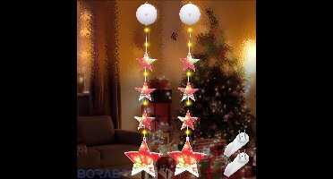 LED Sterrenverlichting - Warmwit - 2 Stuks - PVC