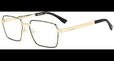 Dsquared2 D2 0193 Matte black gold 54/17/145 MAN Brilmonturen