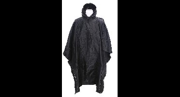 Fostex ripstop poncho zwart