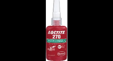 LOCTITE 270 Schroefdraadborgmiddel Rood 50ml - Hoge sterkte