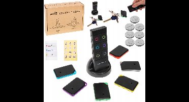 BK QF06A - Draadloze Sleutellocator - 6 Breloks - 30-40m Bereik - ABS Behuizing