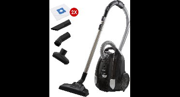 Tomado TVC3001B - Krachtige stofzuiger met zak - HEPA 13 filter - Snoerlengte 7 meter - Zwart