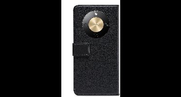 Mobilize Telefoonhoesje geschikt voor HONOR Magic 8 Lite Hoesje | Mobilize Classic Gelly Wallet Bookcase Portemonnee | Pasjeshouder voor 2 Pasjes | Telefoonhoesje voor Pinpas / OV Kaart / Rijbewijs - Zwart