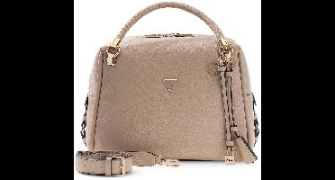 GUESS schoudertas handtas Danya Satchel Taupe