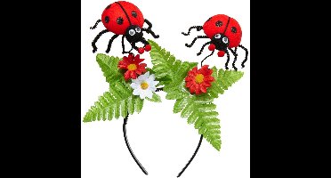 Lieveheersbeestje haarband tiara