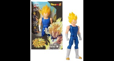 Bandai - Dragon Ball Super - Giant Limit Breaker Figuur 30 cm - Super Saiyan 2 Vegeta - Officieel gelicenseerd - Groot Sparking Vegeta Geluids- en Lichtfiguur - Kinderspeelgoed 4 jaar oud en + - 38567