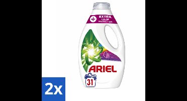 2 x Ariel Original - Extra Kleurbescherming - Vloeibaar Wasmiddel - Gekleurde Was - 31 Wasbeurten - Wasmiddel - Gekleurde Was - Kleurbescherming - Vloeibaar Wasmiddel - Ariel