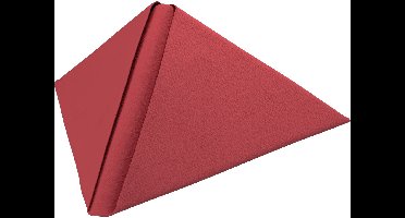 Dunilin servet 40* 40 cm bordeaux 45 stuks