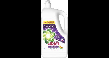 Ariel Color+ Vloeibaar Wasmiddel – 5 Liter – 100 Wasbeurten – Fris & Krachtig – Color wasmiddel Grootverpakking