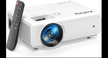 Verbeterde Miniprojector - Full HD 1080P Videoprojector voor Home Theater - Compatibel met HDMI, USB, AV, Smartphones en Laptops