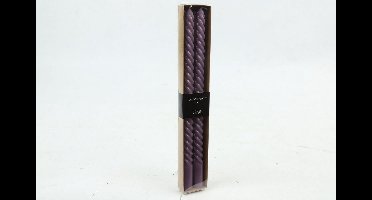 Countryfield Dinerkaars Twirly 30cm 2 stuks - lila