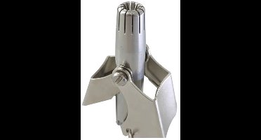 Neushaartrimmer voor Mannen en Vrouwen – Compacte Neustrimmer – Roestvrij Staal - Handmatig - Incl. Reinigingsborsteltje