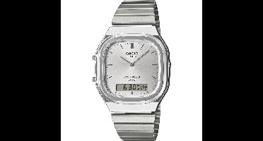 Casio Casio Collection Vintage AQ-240E-7AEF Horloge - Staal - Wit - Ø 35 mm