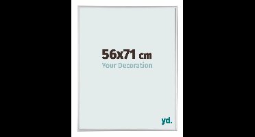 Your Decoration - Fotolijst 56x71 cm - Aluminium - Zilver Mat - Kent