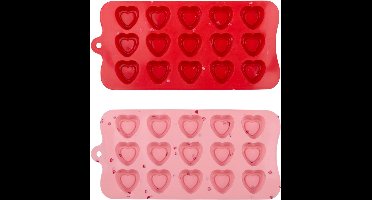 Mold valentine heart shaped