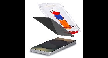 Accezz Screen protector - Geschikt voor Samsung Galaxy S26 Ultra - Gehard Glas Privacy Screenprotector + Applicator