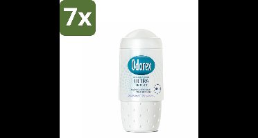 7 x Odorex Deodorant Roller Ultra Protect 50 ml - Deodorant Roller - Zweetbestendig - Huidverzorgend - Alcoholvrij - Dermatologisch Goedgekeurd